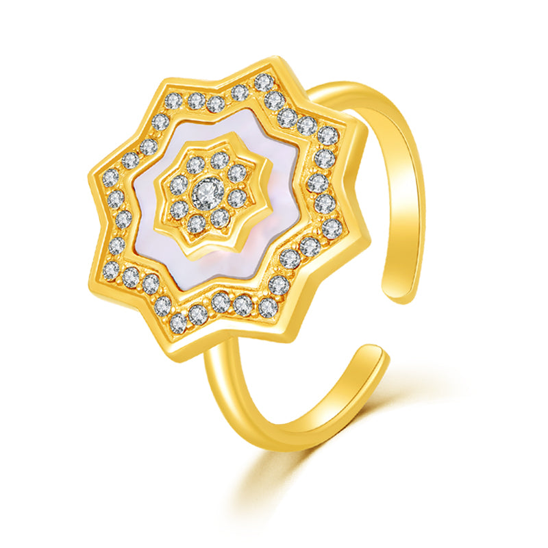 Najm / Ring Pearl Gold