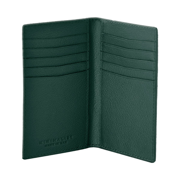 Camel Leather Green / Silver